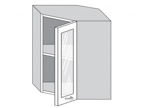 1.60.3у Шкаф настенный (h=720) угловой на 600мм со стекл. дверцей в Нязепетровске - nyazepetrovsk.магазин96.com | фото