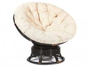 Кресло-качалка Papasan w 23/01 B с подушкой Antique brown, ткань Старт в Нязепетровске - nyazepetrovsk.магазин96.com | фото