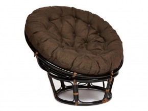 Кресло Papasan 23/01 W с подушкой Antique brown, ткань Коричневый в Нязепетровске - nyazepetrovsk.магазин96.com | фото