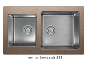 Мойка комбинированная Tolero twist TTS-840 Темно-бежевый 823 в Нязепетровске - nyazepetrovsk.магазин96.com | фото