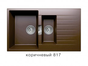 Мойка кварцевая Tolero Loft TL-860 Коричневый 817 в Нязепетровске - nyazepetrovsk.магазин96.com | фото