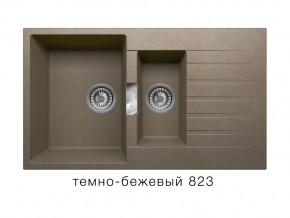 Мойка кварцевая Tolero Loft TL-860 Темно-бежевый 823 в Нязепетровске - nyazepetrovsk.магазин96.com | фото