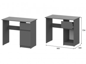 Стол письменный 900 Денвер Графит серый в Нязепетровске - nyazepetrovsk.магазин96.com | фото